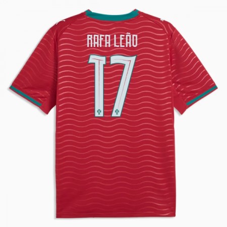 Portugal Rafael Leao 17 Hjemmebanesæt VM Fodbold 2026 Kortærmet