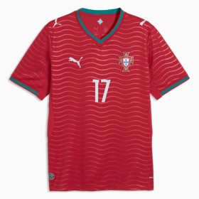 Portugal Rafael Leao 17 Hjemmebanesæt VM Fodbold 2026 Kortærmet