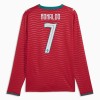 Portugal Ronaldo 7 Hjemmebanesæt VM Fodbold 2026 Langærmet