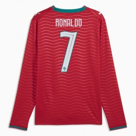 Portugal Ronaldo 7 Hjemmebanesæt VM Fodbold 2026 Langærmet