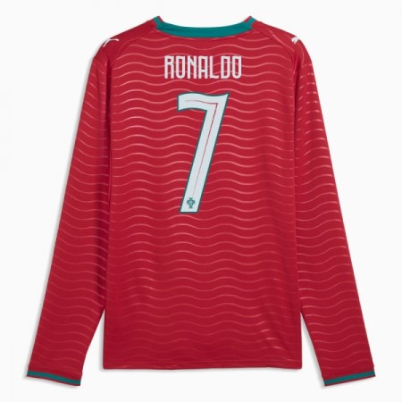 Portugal Ronaldo 7 Hjemmebanesæt VM Fodbold 2026 Langærmet