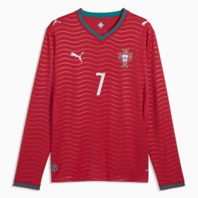 Portugal Ronaldo 7 Hjemmebanesæt VM Fodbold 2026 Langærmet