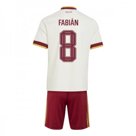Spanien Fabian 8 Børn Udebanesæt VM Fodbold 2026 Kortærmet(+ Korte bukser)