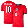 England Bellingham 10 Udebanesæt VM Fodbold 2026 Kortærmet