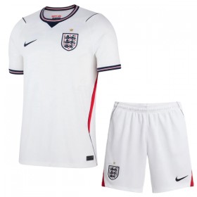 England Børn Hjemmebanesæt VM Fodbold 2026 Kortærmet(+ Korte bukser)