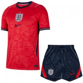 England Børn Udebanesæt VM Fodbold 2026 Kortærmet(+ Korte bukser)