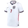 England Saka 7 Børn Hjemmebanesæt VM Fodbold 2026 Kortærmet(+ Korte bukser)