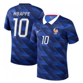 Frankrig Mbappé 10 Hjemmebanesæt VM Fodbold 2026 Kortærmet