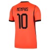 Holland Memphis 10 Hjemmebanesæt VM Fodbold 2026 Kortærmet