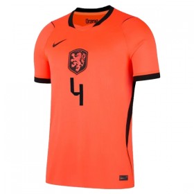 Holland Virgil 4 Hjemmebanesæt VM Fodbold 2026 Kortærmet