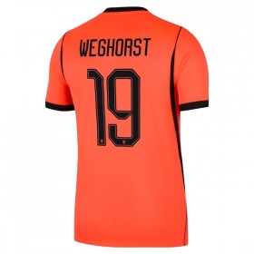 Holland Weghorst 19 Hjemmebanesæt VM Fodbold 2026 Kortærmet