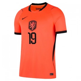 Holland Weghorst 19 Hjemmebanesæt VM Fodbold 2026 Kortærmet