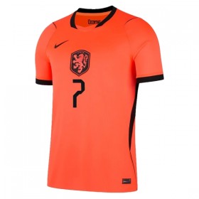 Holland Xavi 7 Hjemmebanesæt VM Fodbold 2026 Kortærmet