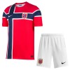 Norge Børn Hjemmebanesæt VM Fodbold 2026 Kortærmet(+ Korte bukser)