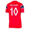 Norge Odegaard 10 Børn Hjemmebanesæt VM Fodbold 2026 Kortærmet(+ Korte bukser)