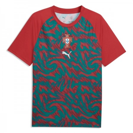 Portugal Pre-Match Trøje Rød VM Fodbold 2026 Kortærmet
