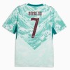 Portugal Ronaldo 7 Børn Udebanesæt VM Fodbold 2026 Kortærmet(+ Korte bukser)
