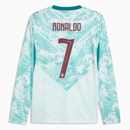 Portugal Ronaldo 7 Udebanesæt VM Fodbold 2026 Langærmet