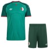 Algeriet Børn Udebanesæt VM Fodbold 2026 Kortærmet(+ Korte bukser)
