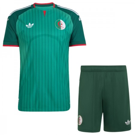 Algeriet Børn Udebanesæt VM Fodbold 2026 Kortærmet(+ Korte bukser)