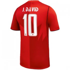 Canada J. David 10 Hjemmebanesæt VM Fodbold 2026 Kortærmet