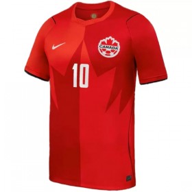 Canada J. David 10 Hjemmebanesæt VM Fodbold 2026 Kortærmet