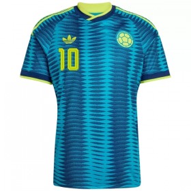 Colombia James 10 Udebanesæt VM Fodbold 2026 Kortærmet