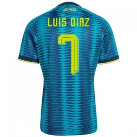 Colombia Luis Diaz 7 Udebanesæt VM Fodbold 2026 Kortærmet