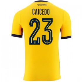 Ecuador Caicedo 23 Hjemmebanesæt VM Fodbold 2026 Kortærmet