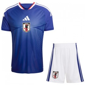 Japan Børn Hjemmebanesæt VM Fodbold 2026 Kortærmet(+ Korte bukser)