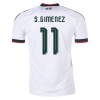 Mexico S.Gimenez 11 Udebanesæt VM Fodbold 2026 Kortærmet
