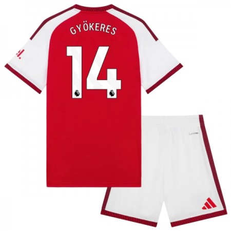 Arsenal Gyokeres 14 Børn Hjemmebanesæt 2026-27 Kortærmet(+ Korte bukser)
