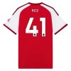 Arsenal Rice 41 Hjemmebanesæt 2026-27 Kortærmet