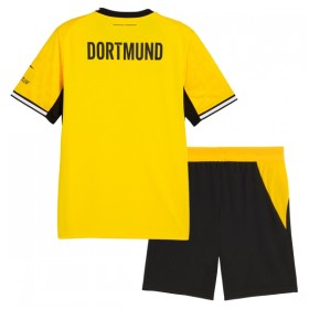 Borussia Dortmund Børn Hjemmebanesæt 2026-27 Kortærmet(+ Korte bukser)