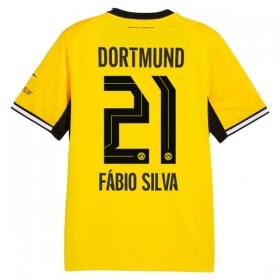 Borussia Dortmund Fabio Silva 21 Hjemmebanesæt 2026-27 Kortærmet