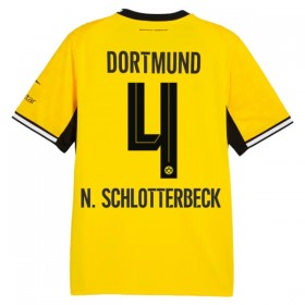 Borussia Dortmund N. Schlotterbeck 4 Hjemmebanesæt 2026-27 Kortærmet