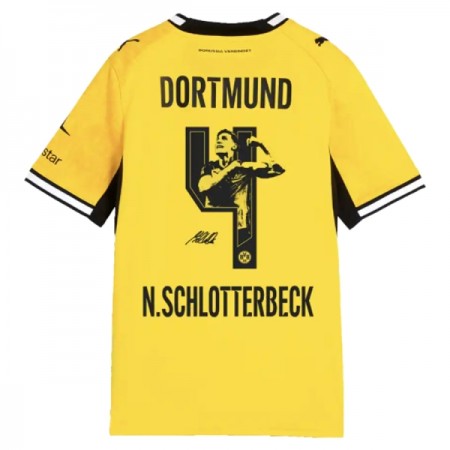 Borussia Dortmund N. Schlotterbeck 4 Special Edition Hjemmebanesæt 2026-27 Kortærmet