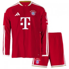 FC Bayern München Børn Hjemmebanesæt 2026-27 Langærmet(+ Korte bukser)