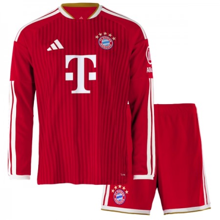 FC Bayern München Børn Hjemmebanesæt 2026-27 Langærmet(+ Korte bukser)