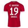 FC Bayern München Davies 19 Hjemmebanesæt 2026-27 Kortærmet