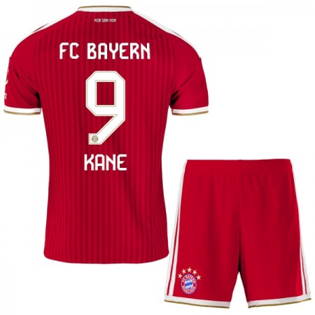 FC Bayern München Kane 9 Børn Hjemmebanesæt 2026-27 Kortærmet(+ Korte bukser)