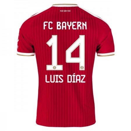 FC Bayern München Luis Diaz 14 Hjemmebanesæt 2026-27 Kortærmet