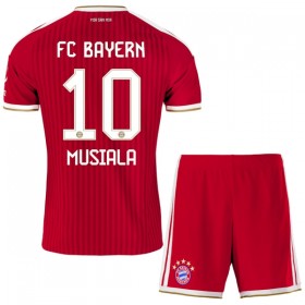FC Bayern München Musiala 10 Børn Hjemmebanesæt 2026-27 Kortærmet(+ Korte bukser)