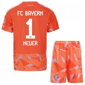 FC Bayern München Neuer 1 Målmand Børn Udebanesæt 2026-27 Kortærmet(+ Korte bukser)