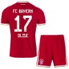 FC Bayern München Olise 17 Børn Hjemmebanesæt 2026-27 Kortærmet(+ Korte bukser)