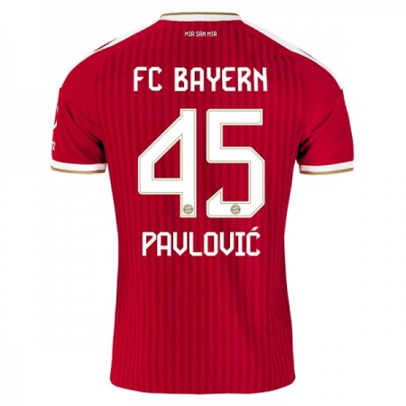 FC Bayern München Pavlovic 45 Hjemmebanesæt 2026-27 Kortærmet