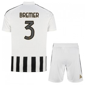 Juventus Bremer 3 Børn Hjemmebanesæt 2026-27 Kortærmet(+ Korte bukser)