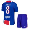 Paris Saint-Germain Fabian 8 Børn Hjemmebanesæt 2026-27 Kortærmet(+ Korte bukser)