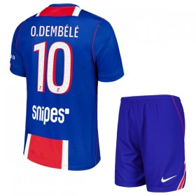 Paris Saint-Germain O. Dembele 10 Børn Hjemmebanesæt 2026-27 Kortærmet(+ Korte bukser)
