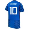 Kroatien Modrić 10 Børn Udebanesæt VM Fodbold 2026 Kortærmet(+ Korte bukser)